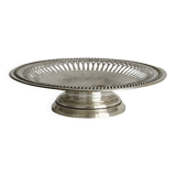 Patinated metal stand