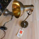 Pair of design wall lamps by Sergio Bernardi Bronze - Italy