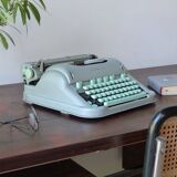 Mint green Hermes 3000 typewriter