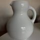 XXL white porcelain pitcher vase 19th century