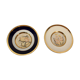 Paire d'assiettes "The art of Chokin"made in Japan