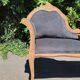 Antique telephone bench chair
