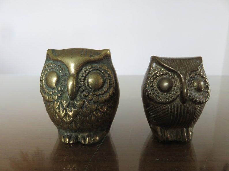 2sum sculptures in brass 60s 70s