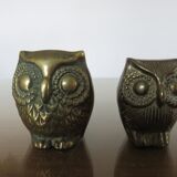 2sum sculptures in brass 60s 70s