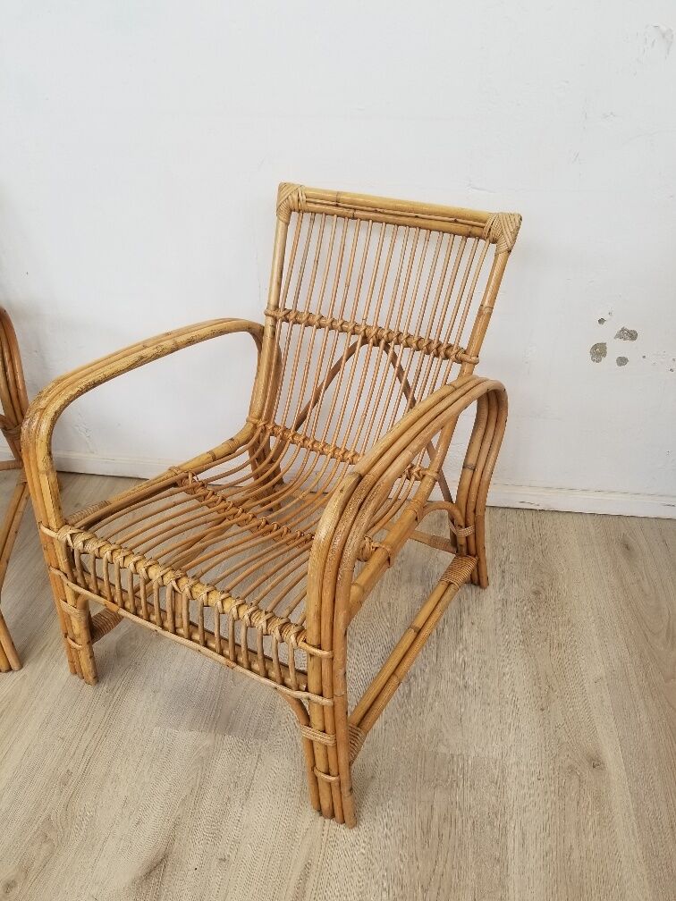 Vintage rattan chairs