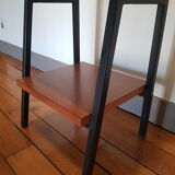 Gueridon metal and formica