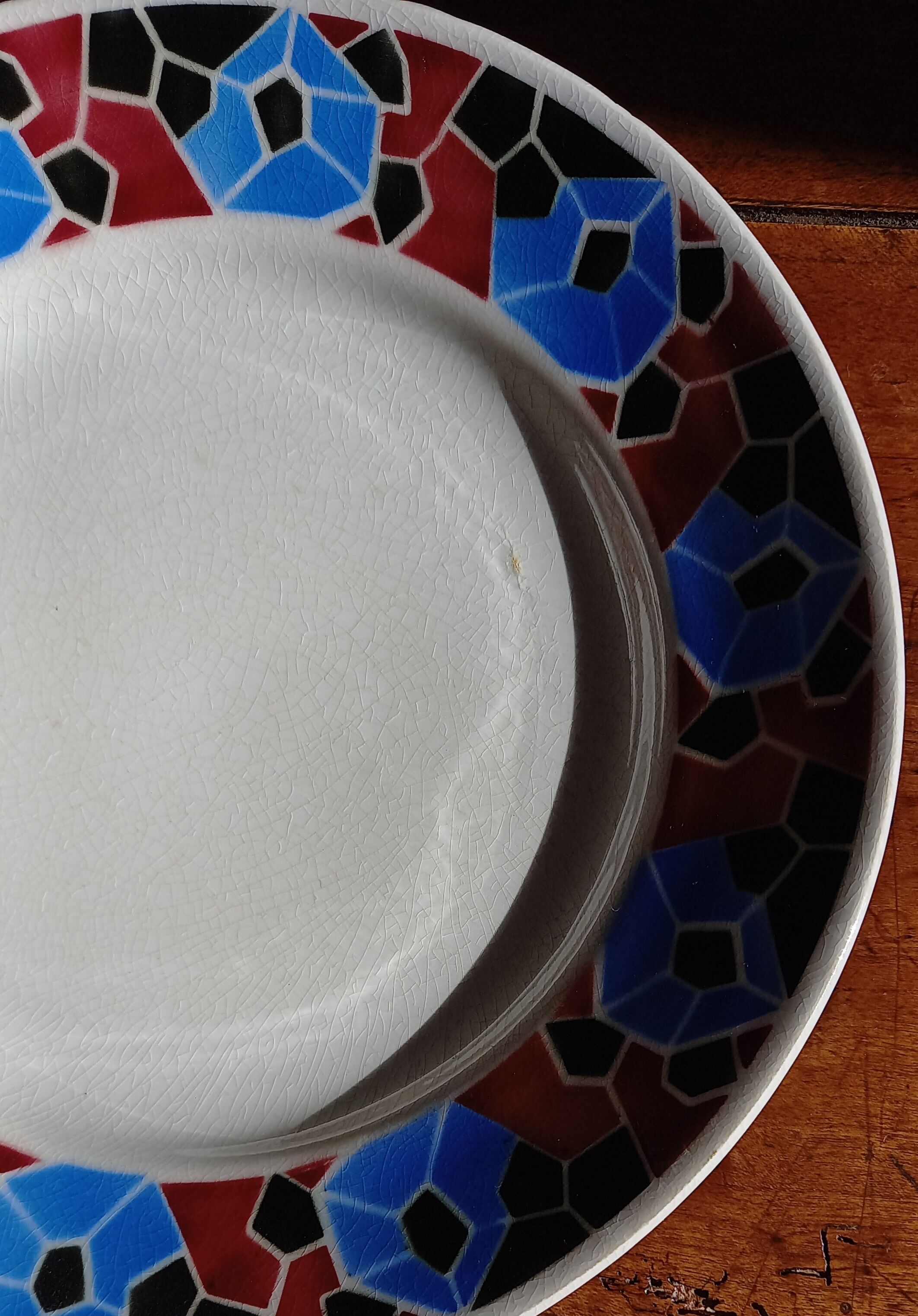 4 flat plates K.G Luneville model "Hohneck"