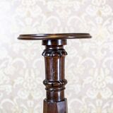 Solid Oak Pedestal, 1930s