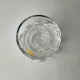 Hand-cut vintage crystal vase