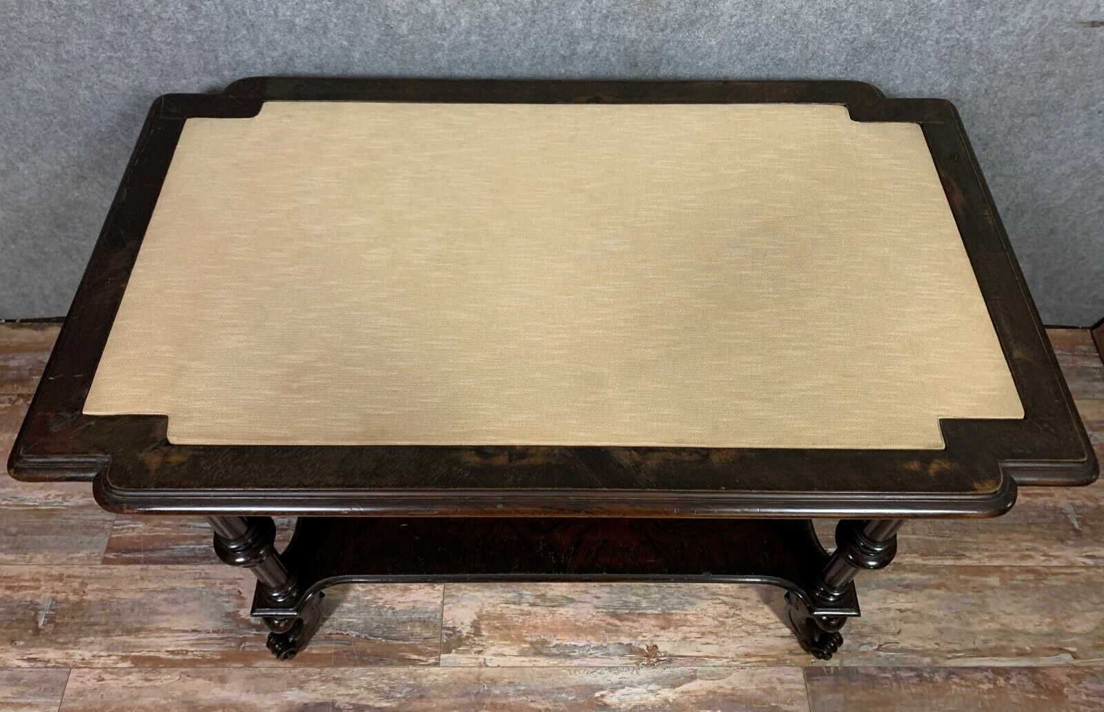 Table office Transition ( Louis XV-Louis XVI ) in mahogany around 1850