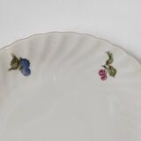 Strawberry dish porcelain drainer