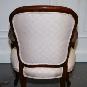 Vintage Walnut Lounge Chair, France