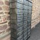 Industrial Archiving Cabinet 30 valves Strafor 1920s