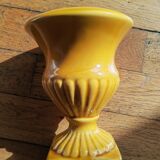 Vase medicis jaune moutarde
