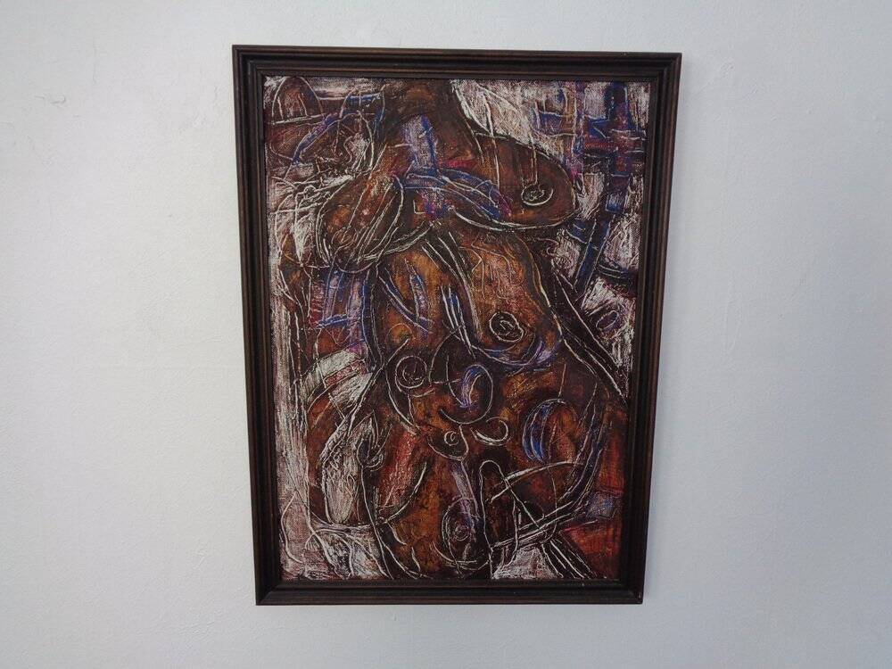 Uljnov, Movement, 1995, Oil on Canvas