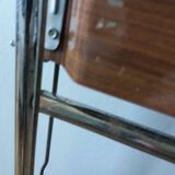 Folding trolley on wheels