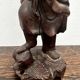 Carved wooden sculpture "Chinese peasant", early 20th century.