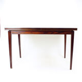 Mid Century Extendable Dining Table In Mahogany By Jitona, Czechoslovakia 1960s