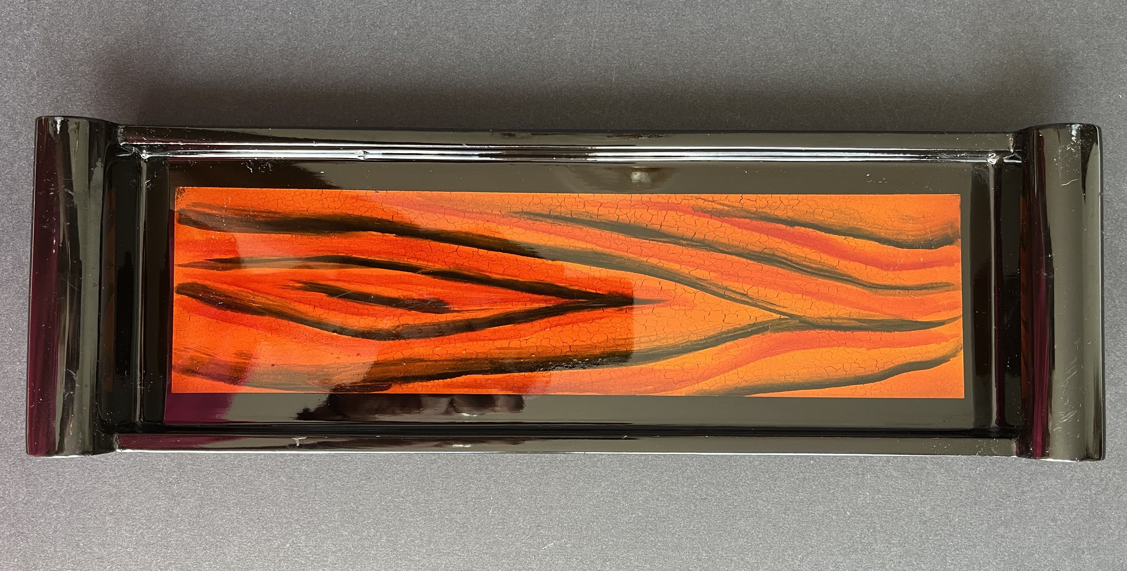 Rectangular lacquer top