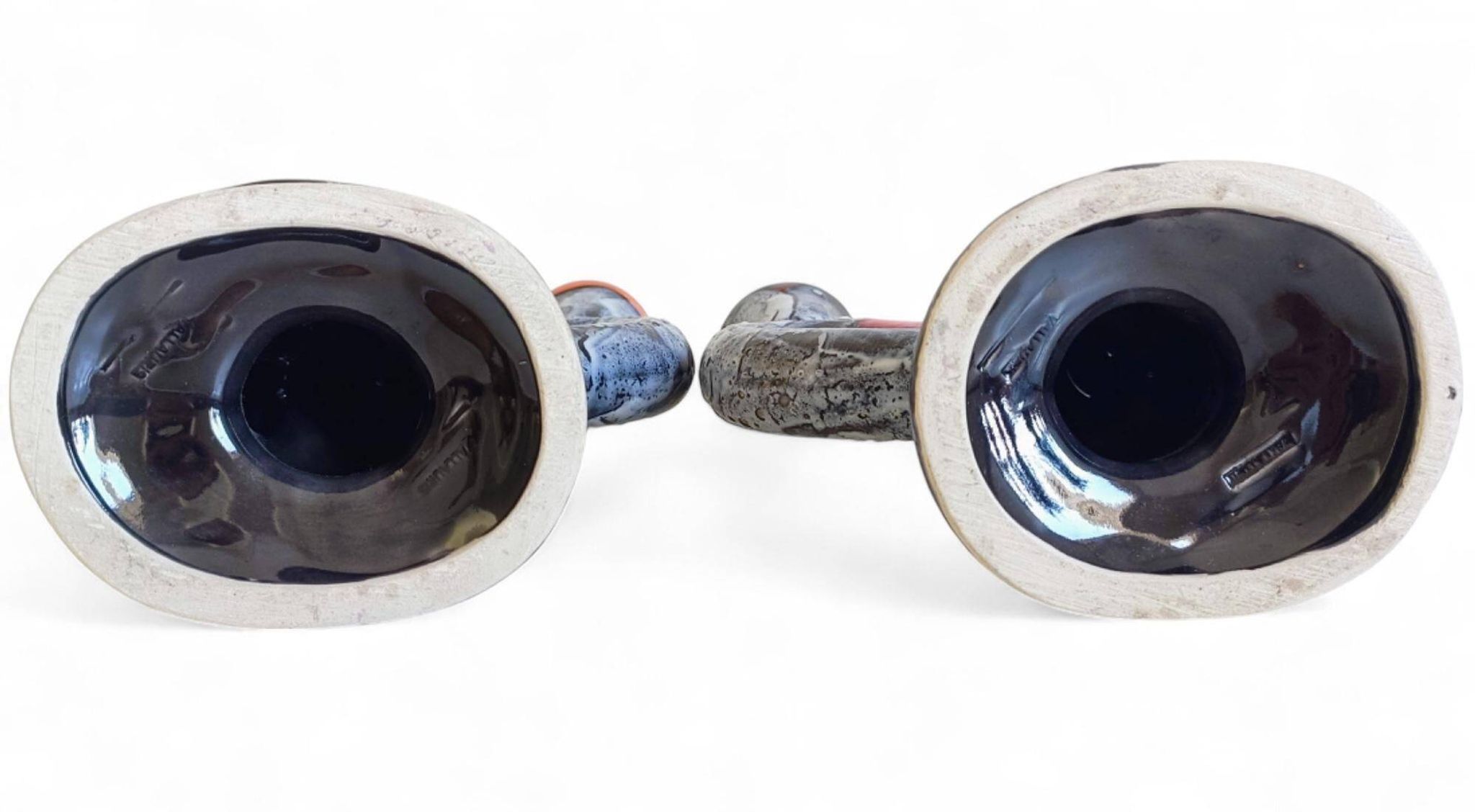 Midcentury Ceramic Candelabra by Vallauris, Gaudí Style, France, 1950s