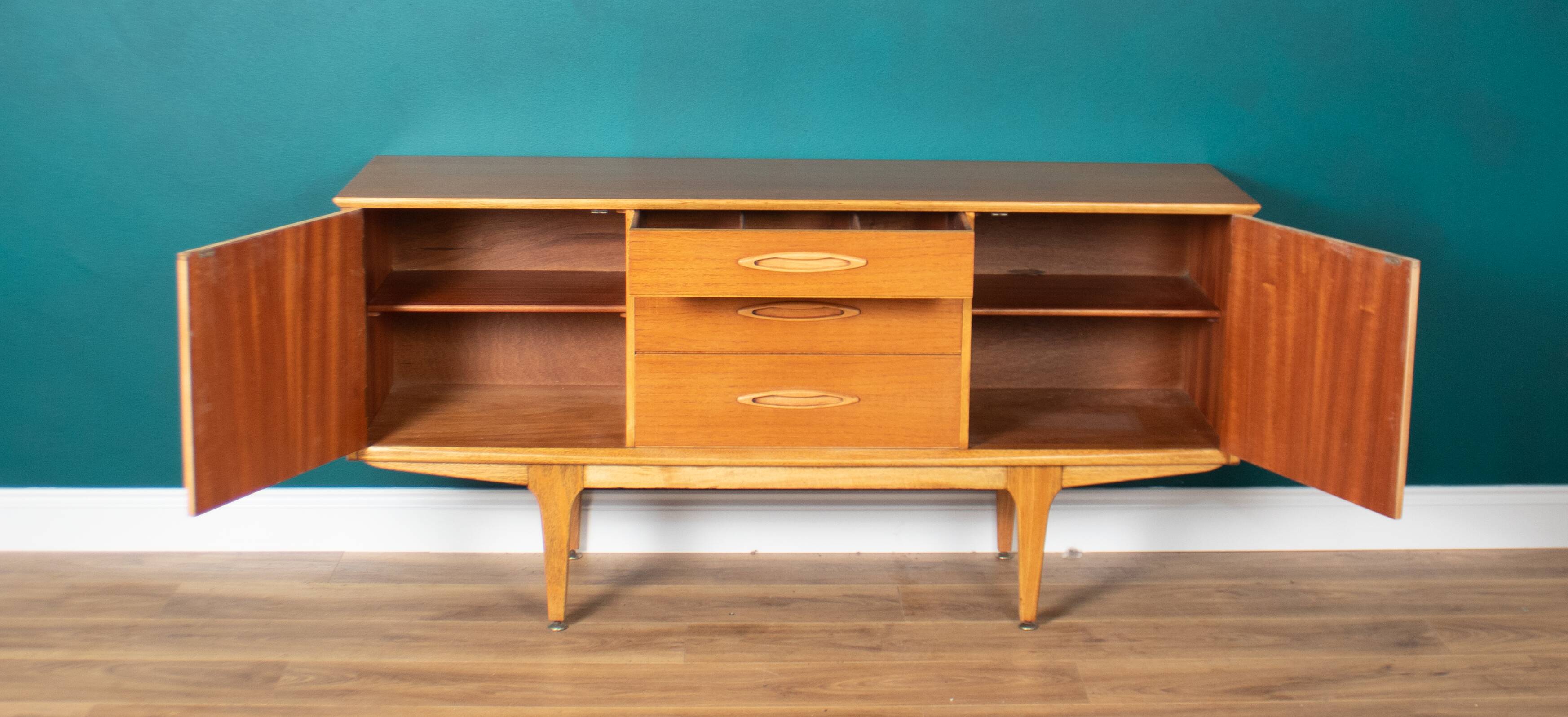 Retro Teak 1960s Medium Jentique Mid Century Sideboard