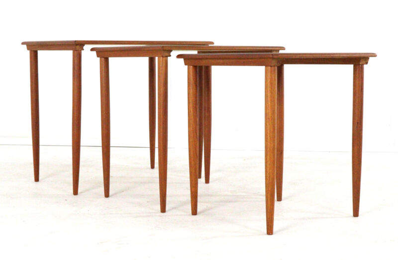 Ensemble de tables gigognes 'Fangel' - design danois