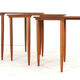 Ensemble de tables gigognes 'Fangel' - design danois