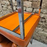 Pair of vintage low chairs 1970"