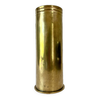 Brass tube vase