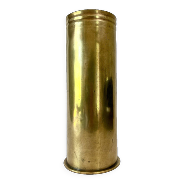 Vase tube en laiton