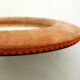 Miroir cadre velours rose 24cm