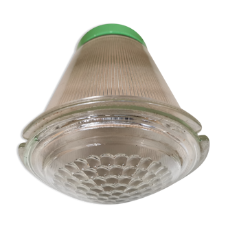 Lampe vintage lustre holophane