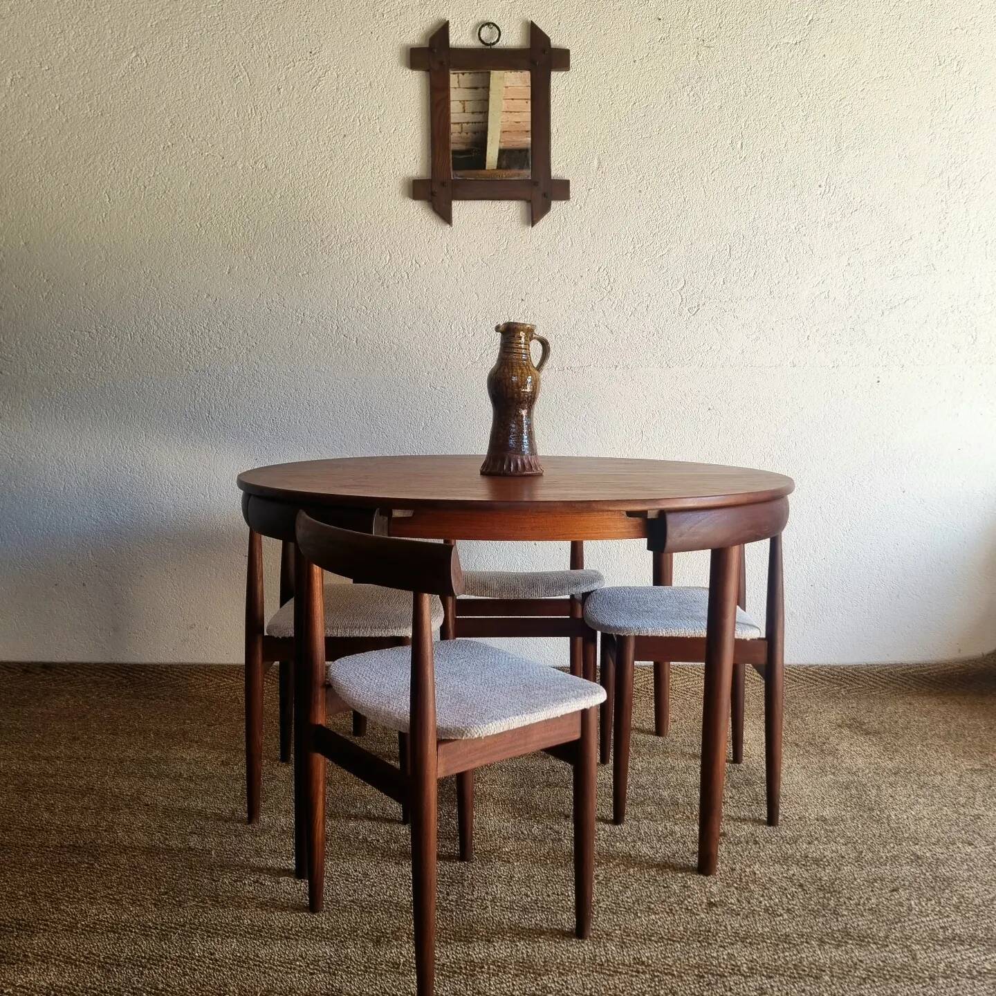 Hans Olsen dining set for Rojle Frem