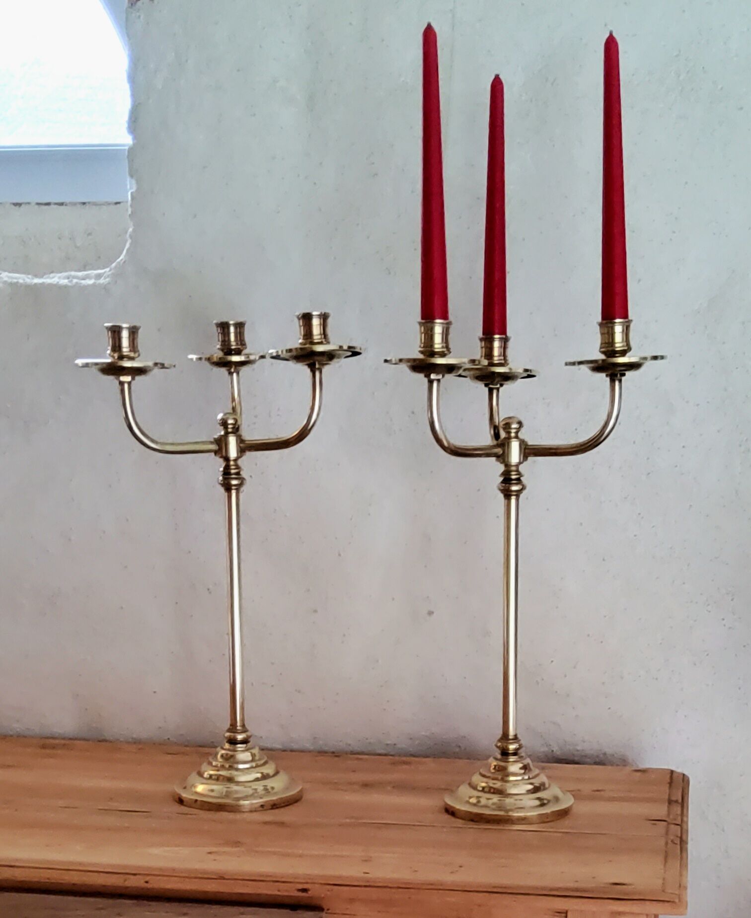 Pair of neo-classical chandeliers