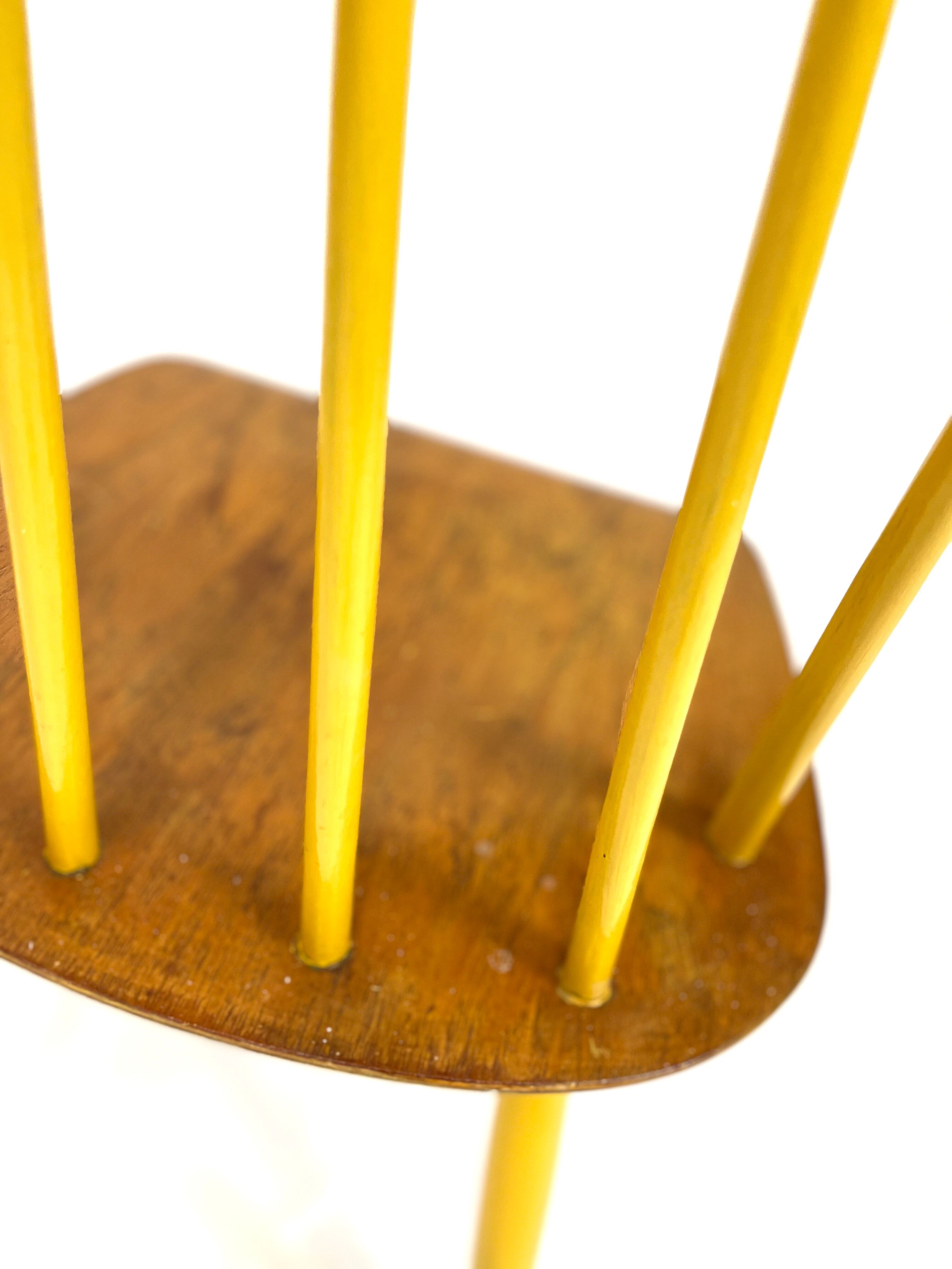 Set of 4 "Fanett" chairs Ilmari Tapiovaara Sweden 1960