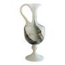 Vase pichet florentin en verre murano et opalin, 1955
