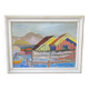 Ragnvald Magnusson, Swedish Modern Landscape, 1960, Oil on Panel, Framed