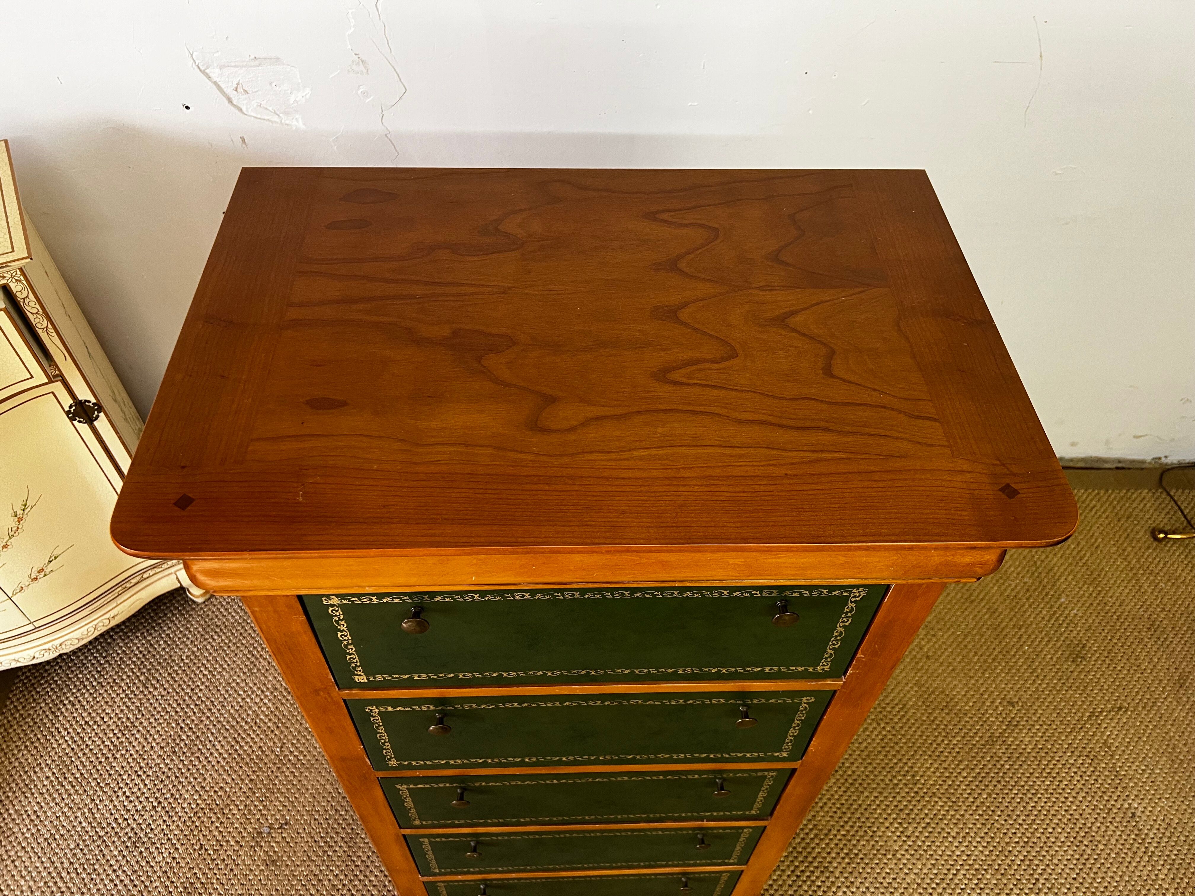 Notary furniture Louis Philippe style cherry wood