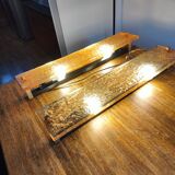 Pair of large Dallux wall lights attributed to Pierre Disderot.