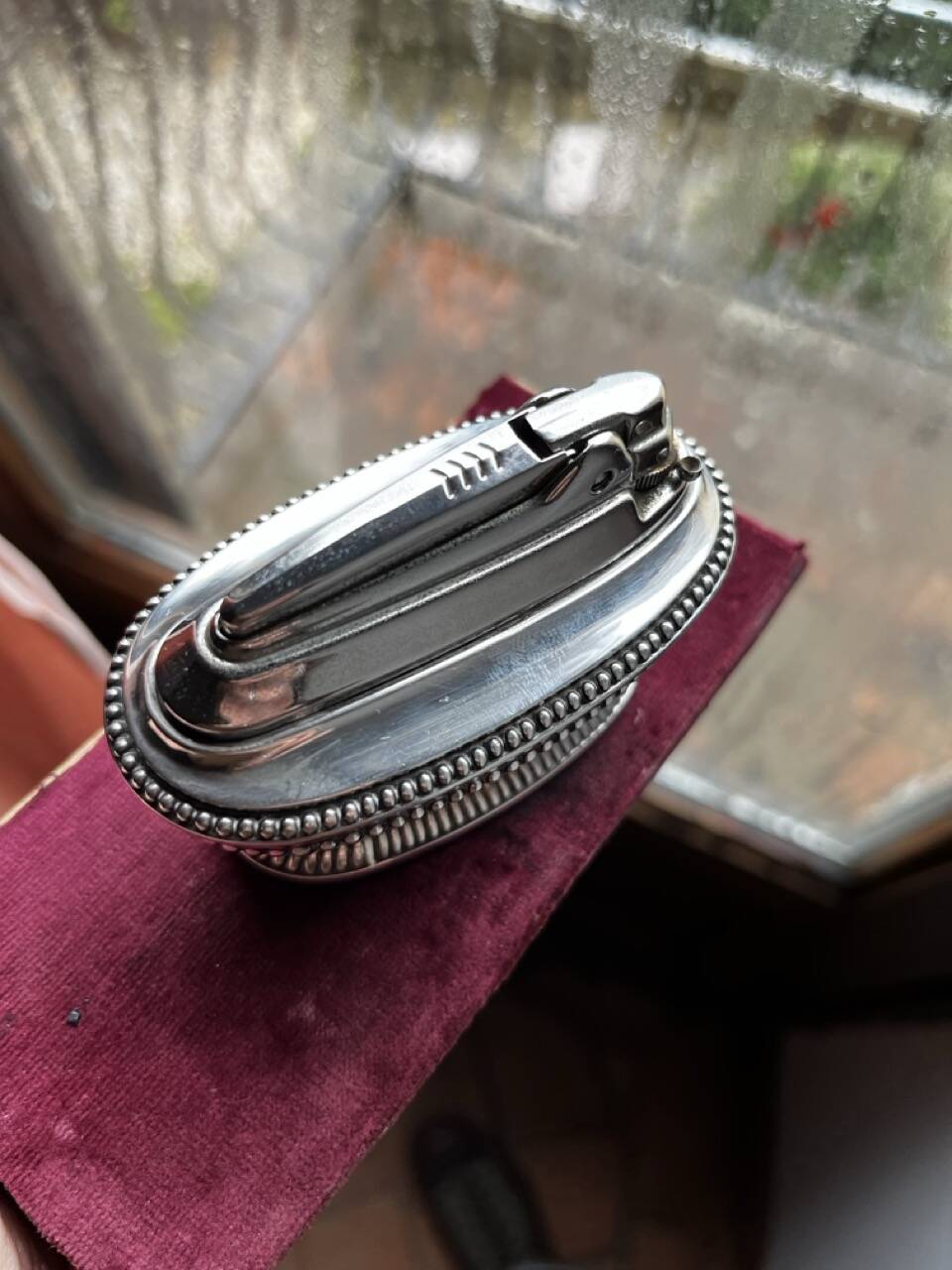 Briquet de table Ronson, en état de marche, Queen Anne