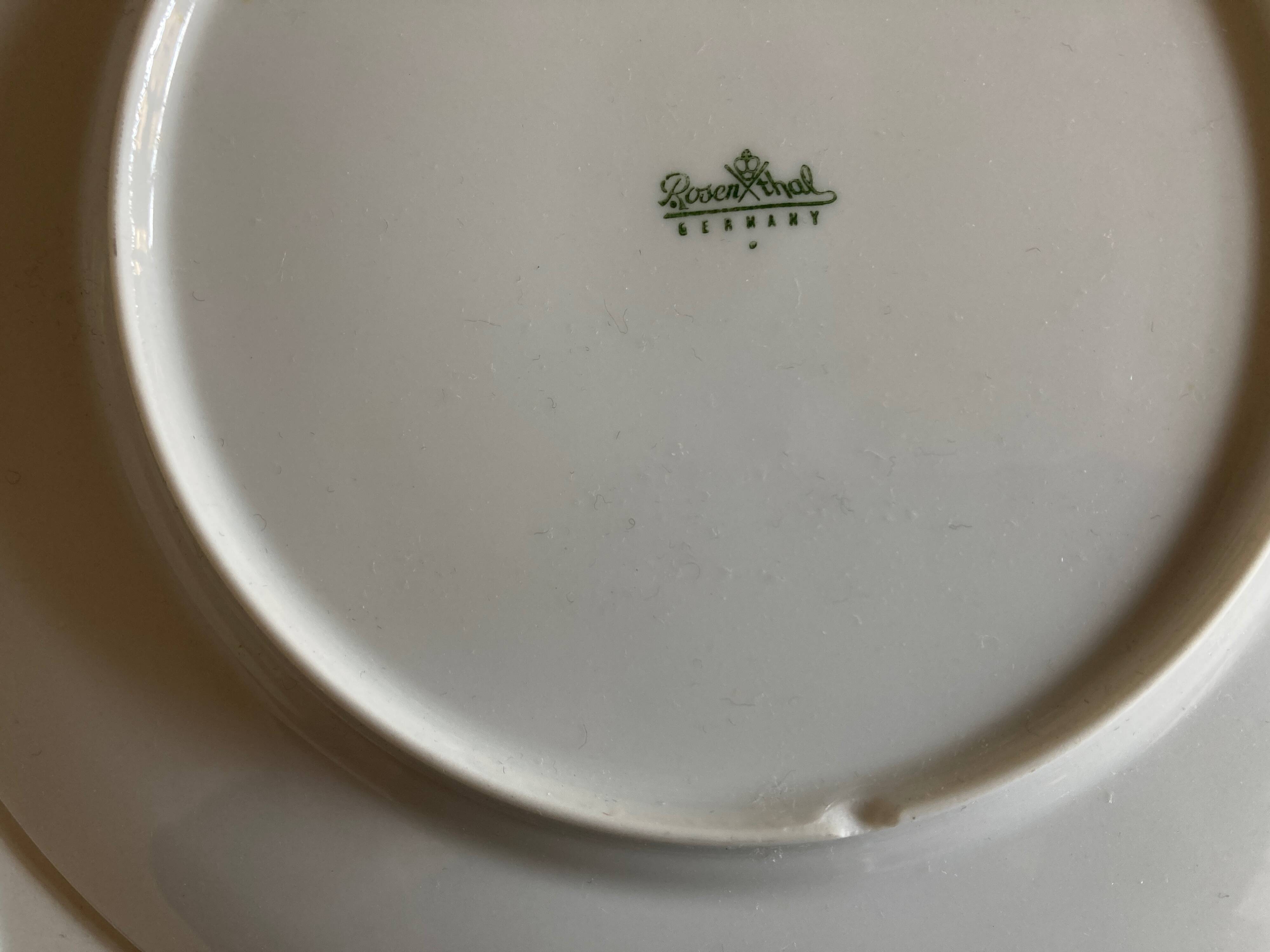 Set of 4 Bjorn Wiinblad Rosenthal plates 1960 Scandinavian