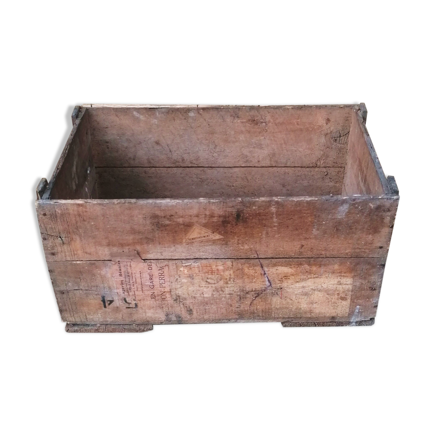 Former wooden transport SNCF case, France
