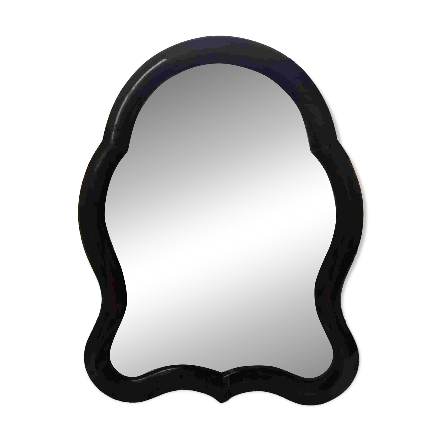 miroir anglais ancien du XIXème en palissandre avec système de pose