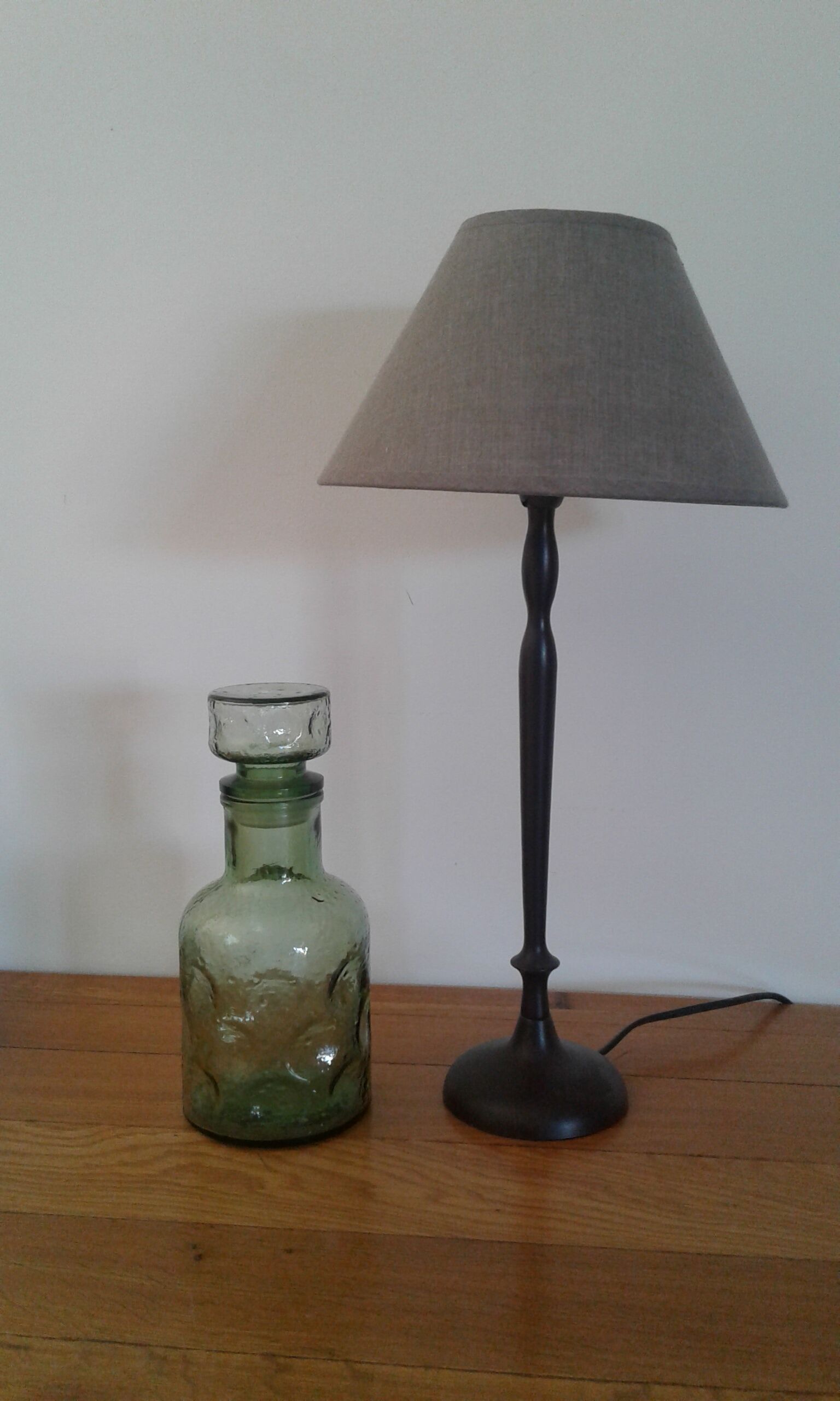 Bottle Bubble Glass. Vintage