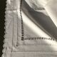 Embroidered sheet PM scalloped edge triple day central seam