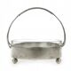 Art Deco nut or snack basket, brass, Germany, 1930s