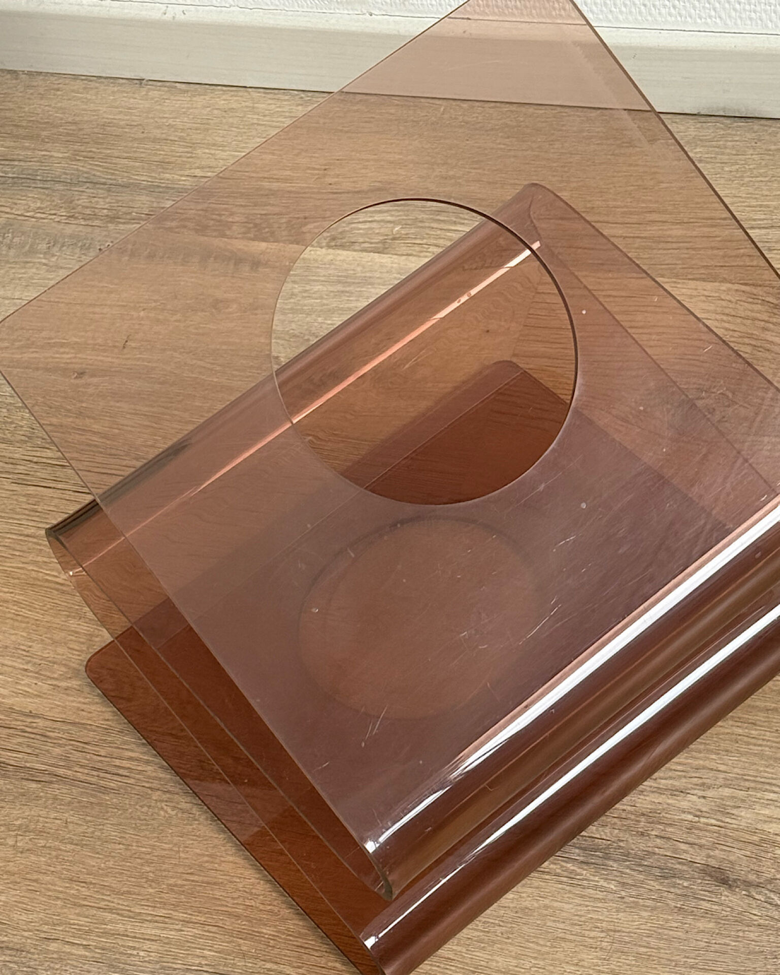 Magazine rack by Michel Dumas