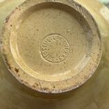 Cup and two baskets glazed sandstone pottery lacourbas with old issoire