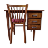 Baumann chair set and desk 50s-60s