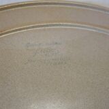 Large oval stoneware dish from Sarreguemines in very good condition